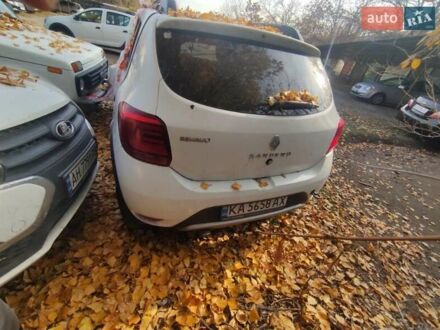 Белый Рено Сандеро, объемом двигателя 1.46 л и пробегом 50 тыс. км за 4000 $, фото 1 на Automoto.ua