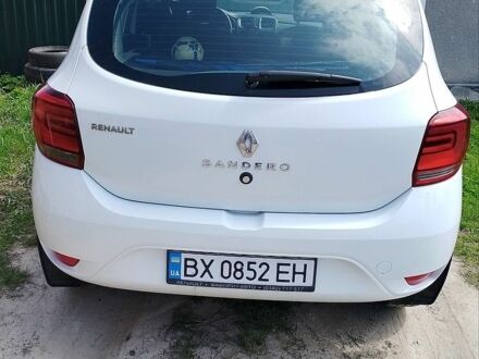 Білий Рено Сандеро, об'ємом двигуна 1 л та пробігом 81 тис. км за 9131 $, фото 1 на Automoto.ua