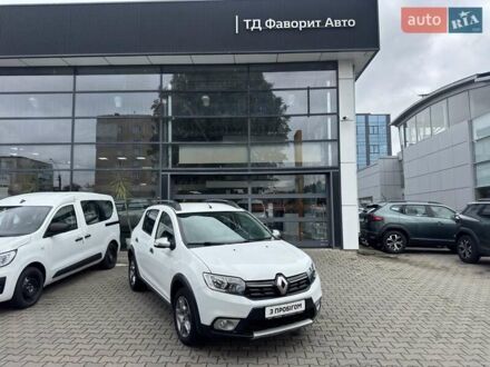 Рено Сандеро 2021 в Хмельницком на Automoto.ua Белый Рено Сандеро, объемом двигателя 0.9 л и пробегом 88 тыс. км за 8999 $, фото 1 на Automoto.ua
