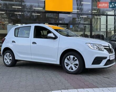 Рено Сандеро 2021 в Виннице на Automoto.ua Белый Рено Сандеро, объемом двигателя 1 л и пробегом 37 тыс. км за 8950 $, фото 1 на Automoto.ua