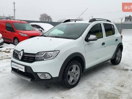 Білий Рено Сандеро, об'ємом двигуна 1.5 л та пробігом 75 тис. км за 12500 $, фото 1 на Automoto.ua