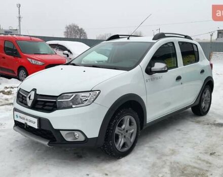 Белый Рено Сандеро, объемом двигателя 1.5 л и пробегом 75 тыс. км за 12500 $, фото 1 на Automoto.ua