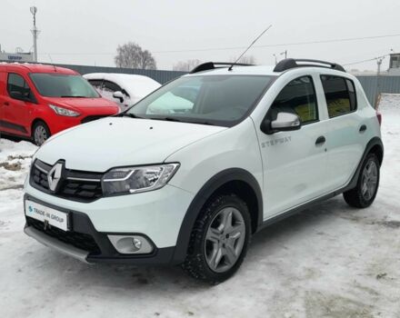Белый Рено Сандеро, объемом двигателя 1.5 л и пробегом 75 тыс. км за 12500 $, фото 1 на Automoto.ua