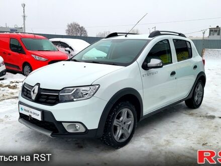 Білий Рено Сандеро, об'ємом двигуна 1.5 л та пробігом 75 тис. км за 12500 $, фото 1 на Automoto.ua