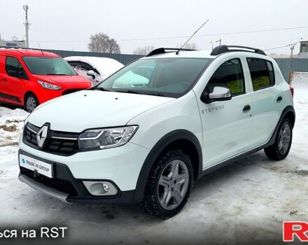 Белый Рено Сандеро, объемом двигателя 1.5 л и пробегом 75 тыс. км за 12500 $, фото 1 на Automoto.ua