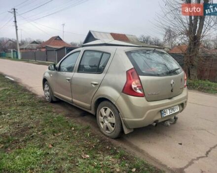 Бежевий Рено Сандеро, об'ємом двигуна 1.6 л та пробігом 432 тис. км за 4500 $, фото 3 на Automoto.ua