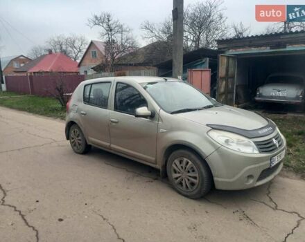 Бежевий Рено Сандеро, об'ємом двигуна 1.6 л та пробігом 432 тис. км за 4500 $, фото 2 на Automoto.ua