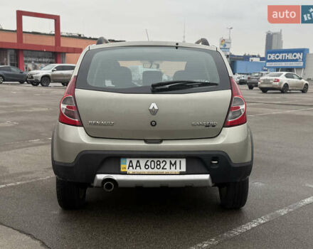 Бежевый Рено Сандеро, объемом двигателя 1.6 л и пробегом 140 тыс. км за 6700 $, фото 8 на Automoto.ua