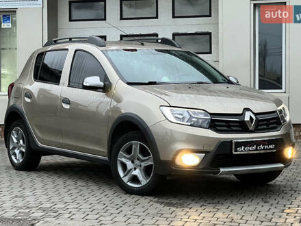 Бежевый Рено Сандеро, объемом двигателя 0.9 л и пробегом 78 тыс. км за 10499 $, фото 1 на Automoto.ua