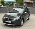 Черный Рено Сандеро, объемом двигателя 1.6 л и пробегом 96 тыс. км за 6150 $, фото 1 на Automoto.ua