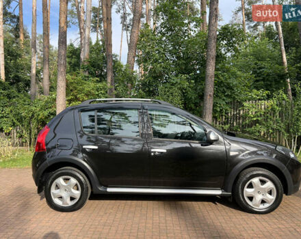 Чорний Рено Сандеро, об'ємом двигуна 1.6 л та пробігом 81 тис. км за 8700 $, фото 13 на Automoto.ua
