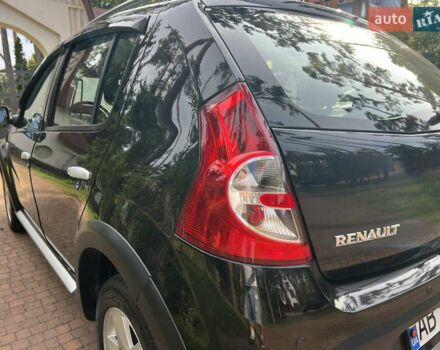 Чорний Рено Сандеро, об'ємом двигуна 1.6 л та пробігом 81 тис. км за 8700 $, фото 94 на Automoto.ua