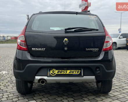 Чорний Рено Сандеро, об'ємом двигуна 1.6 л та пробігом 137 тис. км за 7200 $, фото 5 на Automoto.ua