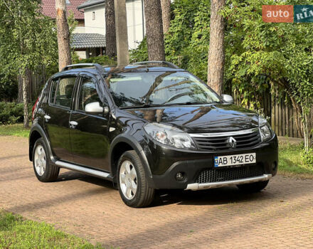 Чорний Рено Сандеро, об'ємом двигуна 1.6 л та пробігом 81 тис. км за 8700 $, фото 1 на Automoto.ua