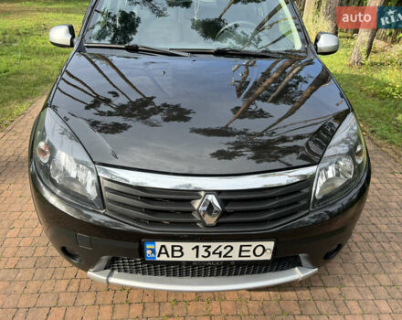 Чорний Рено Сандеро, об'ємом двигуна 1.6 л та пробігом 81 тис. км за 8700 $, фото 90 на Automoto.ua