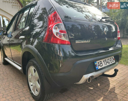 Чорний Рено Сандеро, об'ємом двигуна 1.6 л та пробігом 81 тис. км за 8700 $, фото 95 на Automoto.ua