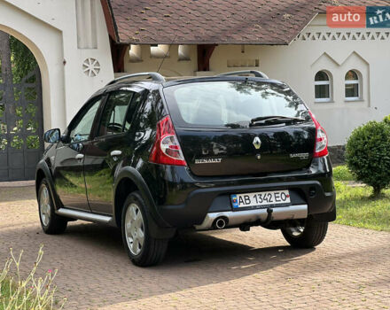 Чорний Рено Сандеро, об'ємом двигуна 1.6 л та пробігом 81 тис. км за 8700 $, фото 9 на Automoto.ua