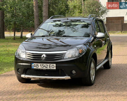 Чорний Рено Сандеро, об'ємом двигуна 1.6 л та пробігом 81 тис. км за 8700 $, фото 4 на Automoto.ua