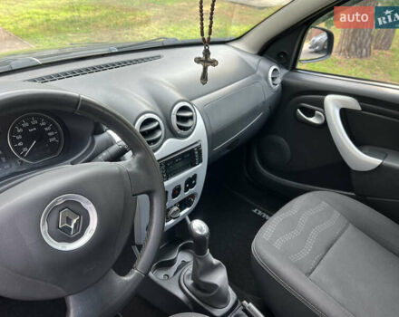 Чорний Рено Сандеро, об'ємом двигуна 1.6 л та пробігом 81 тис. км за 8700 $, фото 37 на Automoto.ua