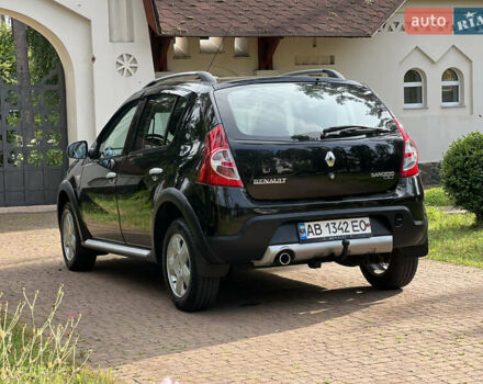 Чорний Рено Сандеро, об'ємом двигуна 1.6 л та пробігом 81 тис. км за 8700 $, фото 8 на Automoto.ua