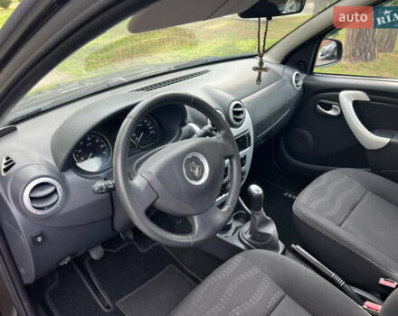 Чорний Рено Сандеро, об'ємом двигуна 1.6 л та пробігом 81 тис. км за 8700 $, фото 28 на Automoto.ua