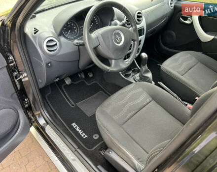 Чорний Рено Сандеро, об'ємом двигуна 1.6 л та пробігом 81 тис. км за 8700 $, фото 22 на Automoto.ua