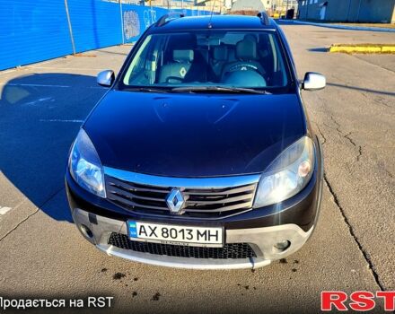 Черный Рено Сандеро, объемом двигателя 1.6 л и пробегом 100 тыс. км за 6400 $, фото 11 на Automoto.ua