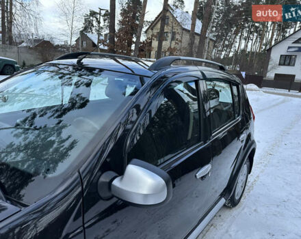 Черный Рено Сандеро, объемом двигателя 1.6 л и пробегом 79 тыс. км за 8850 $, фото 21 на Automoto.ua