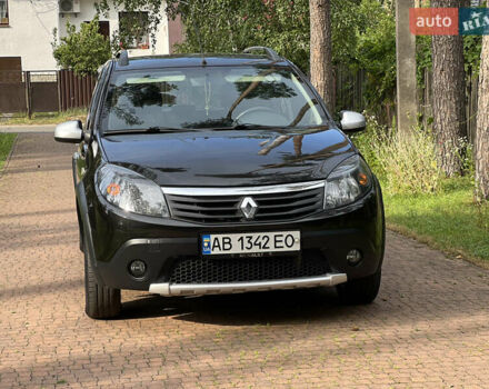 Чорний Рено Сандеро, об'ємом двигуна 1.6 л та пробігом 81 тис. км за 8700 $, фото 3 на Automoto.ua