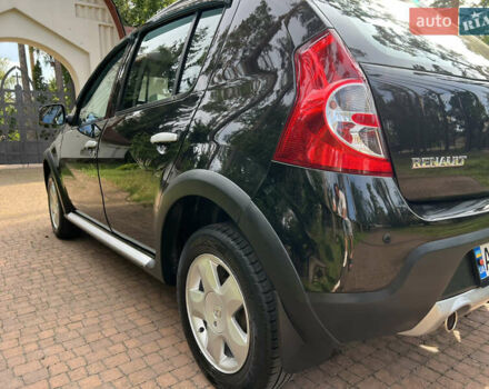 Чорний Рено Сандеро, об'ємом двигуна 1.6 л та пробігом 81 тис. км за 8700 $, фото 96 на Automoto.ua