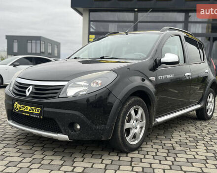 Чорний Рено Сандеро, об'ємом двигуна 1.6 л та пробігом 137 тис. км за 7200 $, фото 2 на Automoto.ua
