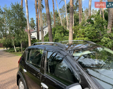 Черный Рено Сандеро, объемом двигателя 1.6 л и пробегом 81 тыс. км за 8950 $, фото 88 на Automoto.ua