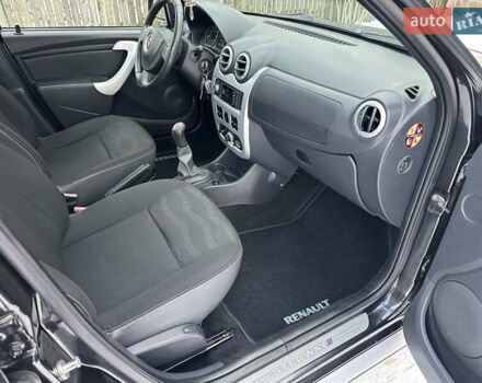 Черный Рено Сандеро, объемом двигателя 1.6 л и пробегом 79 тыс. км за 8850 $, фото 79 на Automoto.ua