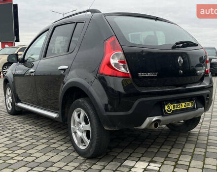 Чорний Рено Сандеро, об'ємом двигуна 1.6 л та пробігом 137 тис. км за 7200 $, фото 4 на Automoto.ua