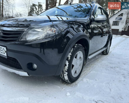 Черный Рено Сандеро, объемом двигателя 1.6 л и пробегом 79 тыс. км за 8850 $, фото 20 на Automoto.ua