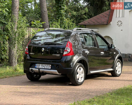 Чорний Рено Сандеро, об'ємом двигуна 1.6 л та пробігом 81 тис. км за 8700 $, фото 11 на Automoto.ua