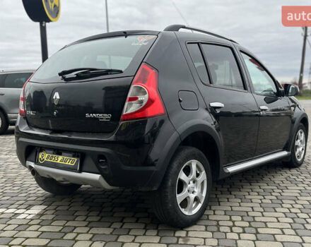 Чорний Рено Сандеро, об'ємом двигуна 1.6 л та пробігом 137 тис. км за 7200 $, фото 6 на Automoto.ua