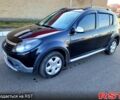 Черный Рено Сандеро, объемом двигателя 1.6 л и пробегом 100 тыс. км за 6400 $, фото 1 на Automoto.ua