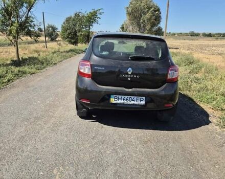 Чорний Рено Сандеро, об'ємом двигуна 1.15 л та пробігом 105 тис. км за 7300 $, фото 1 на Automoto.ua