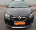 Черный Рено Сандеро, объемом двигателя 1.6 л и пробегом 48 тыс. км за 8500 $, фото 1 на Automoto.ua