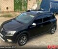 Черный Рено Сандеро, объемом двигателя 0.9 л и пробегом 40 тыс. км за 10200 $, фото 1 на Automoto.ua