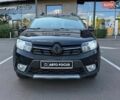 Черный Рено Сандеро, объемом двигателя 0.9 л и пробегом 62 тыс. км за 9790 $, фото 2 на Automoto.ua