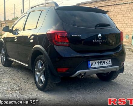 Черный Рено Сандеро, объемом двигателя 0.9 л и пробегом 40 тыс. км за 10200 $, фото 1 на Automoto.ua
