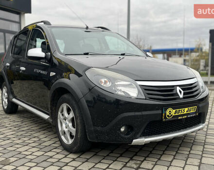 Чорний Рено Сандеро, об'ємом двигуна 1.6 л та пробігом 137 тис. км за 7200 $, фото 1 на Automoto.ua