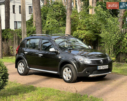 Чорний Рено Сандеро, об'ємом двигуна 1.6 л та пробігом 81 тис. км за 8700 $, фото 1 на Automoto.ua