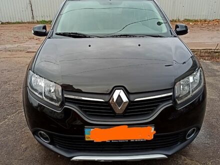 Чорний Рено Сандеро, об'ємом двигуна 1.6 л та пробігом 48 тис. км за 8500 $, фото 1 на Automoto.ua