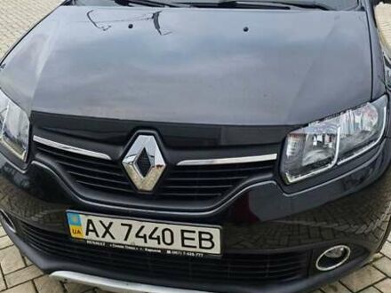 Черный Рено Сандеро, объемом двигателя 1.6 л и пробегом 160 тыс. км за 9000 $, фото 1 на Automoto.ua