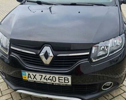 Чорний Рено Сандеро, об'ємом двигуна 1.6 л та пробігом 160 тис. км за 9000 $, фото 1 на Automoto.ua