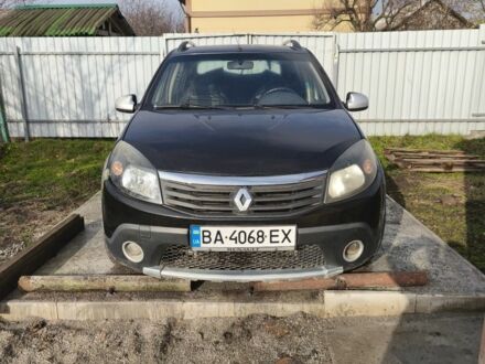 Чорний Рено Сандеро, об'ємом двигуна 1.6 л та пробігом 197 тис. км за 4200 $, фото 1 на Automoto.ua