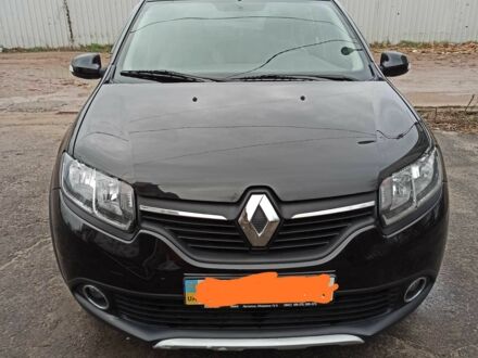 Чорний Рено Сандеро, об'ємом двигуна 1.6 л та пробігом 48 тис. км за 8500 $, фото 1 на Automoto.ua